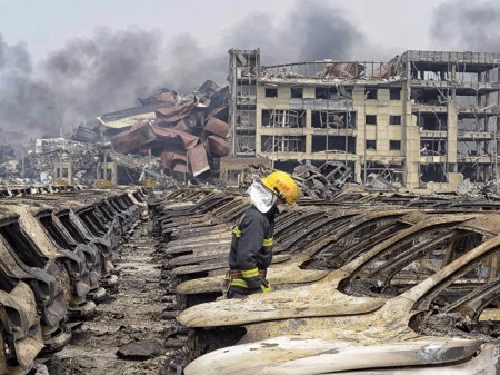 Убытки от взрыва в Тяньцзинь возрастают