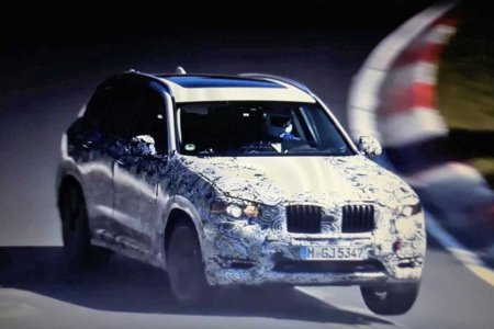 Компактный кроссовер BMW X3 обнаружили на тестах в Нюрбургринге
