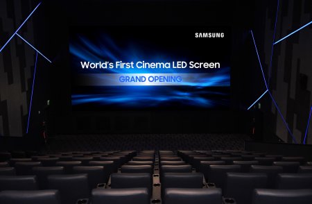 Samsung представляет первый в мире LED-дисплей для кинотеатров