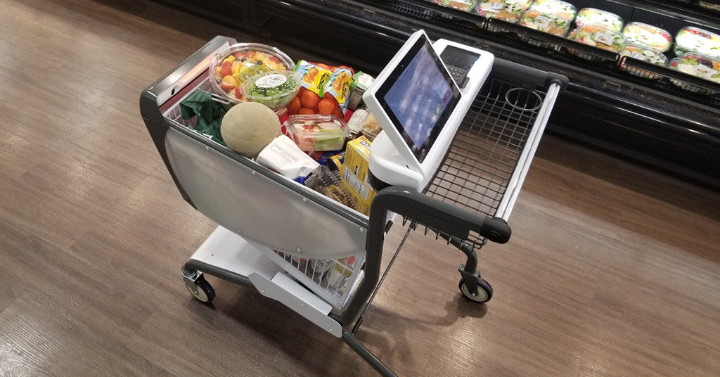 Смарт-тележка вместо кассы: в США автоматизируют супермаркеты (видео)