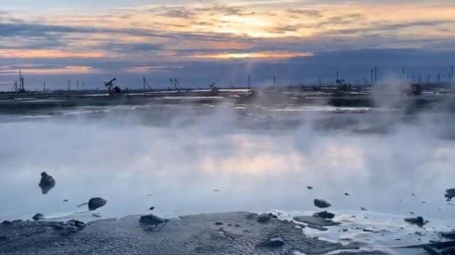 Пожар на скважине Каламкаса в Казахстане потушен
